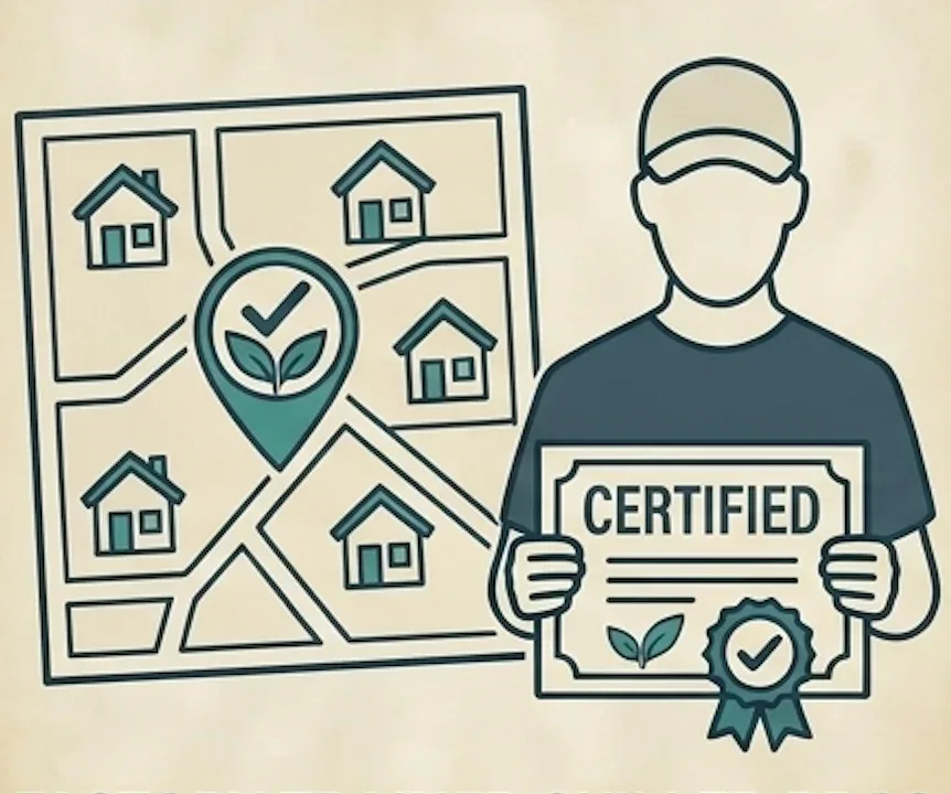 Certified local technicians